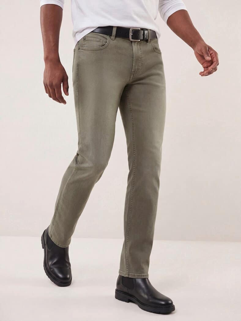 Husky-Jeans Five Pocket Beige