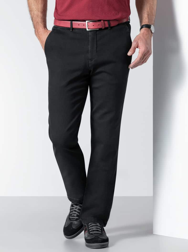 Jogger-Jeans Chino Black