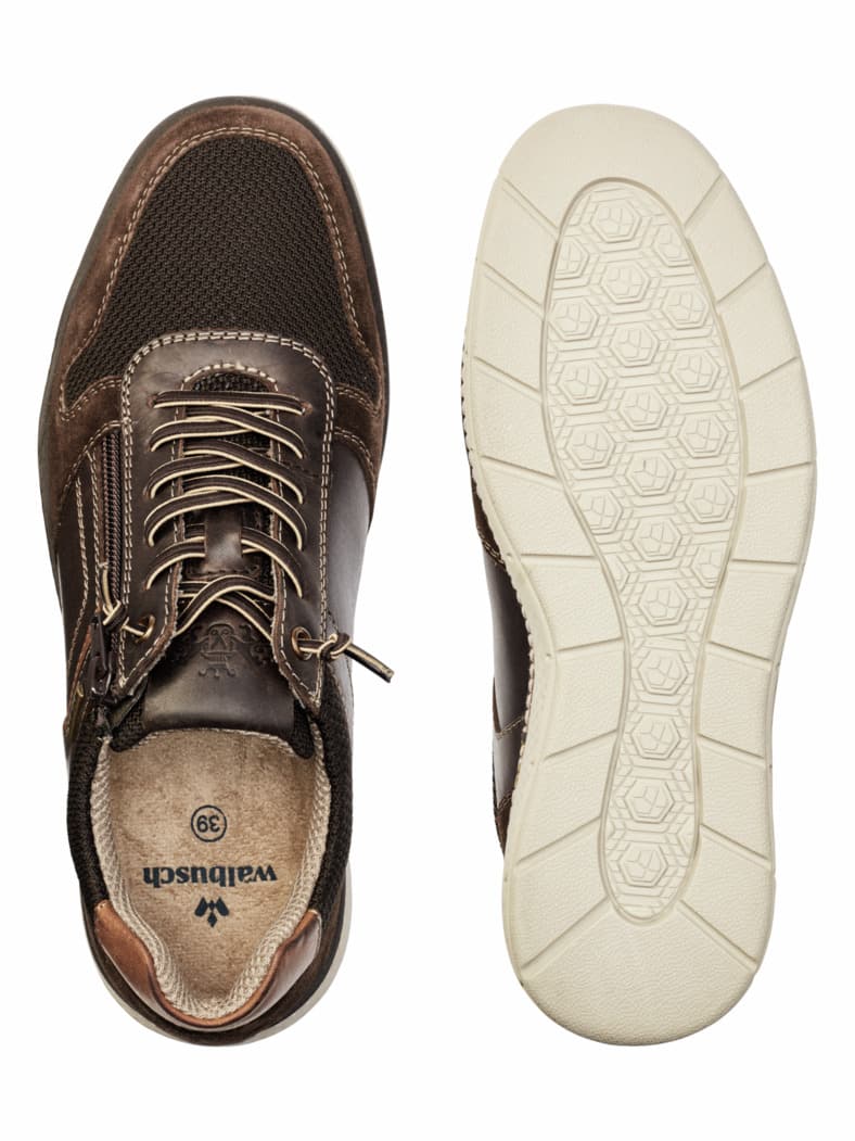 Aquastop Leicht-Sneaker Braun