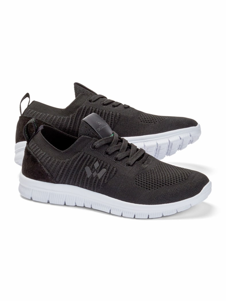 Aktiv-Sneaker Ultraleicht Schwarz