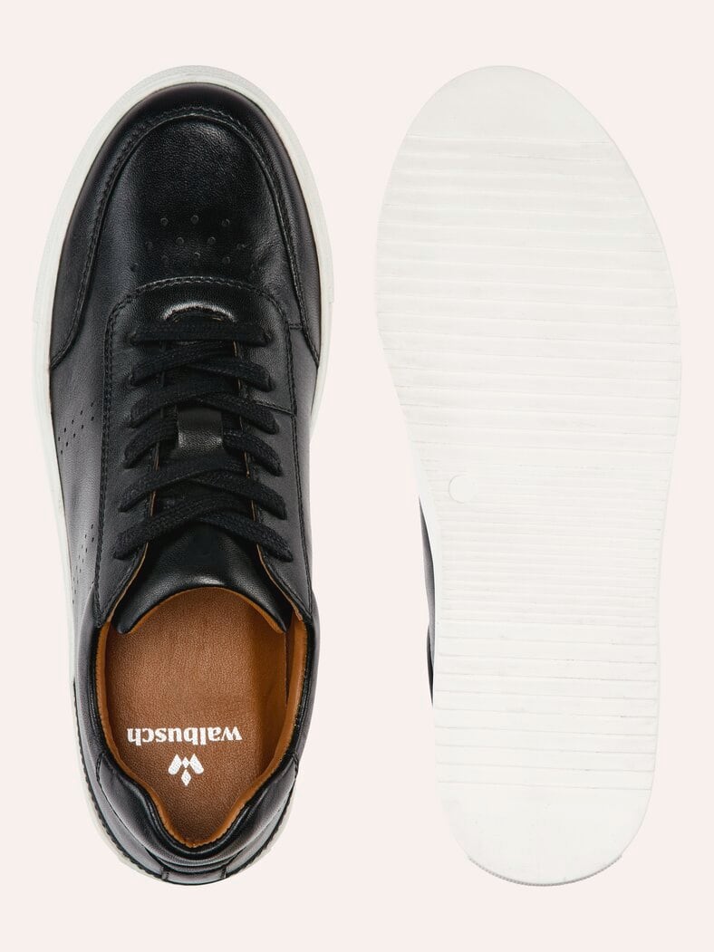 Classic-Tennis Sneaker Schwarz