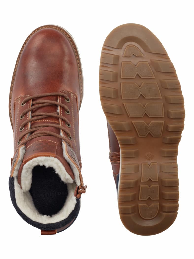 Thermo Stiefel Cognac