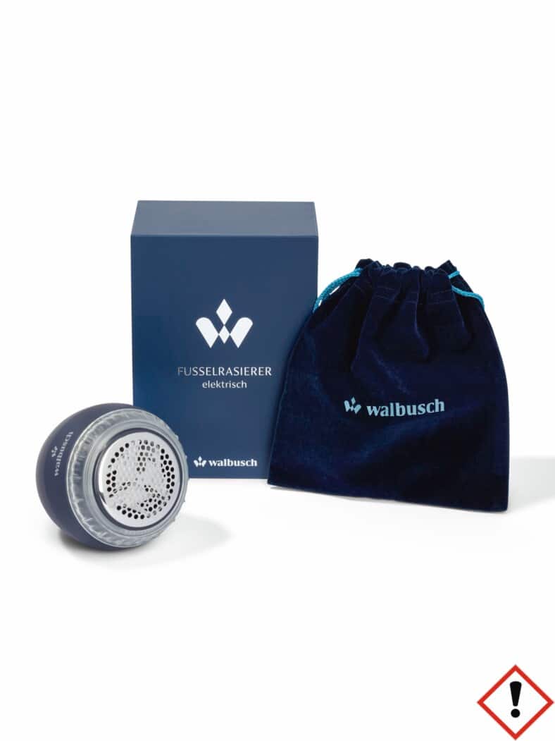 Fussel-Rasierer Blau