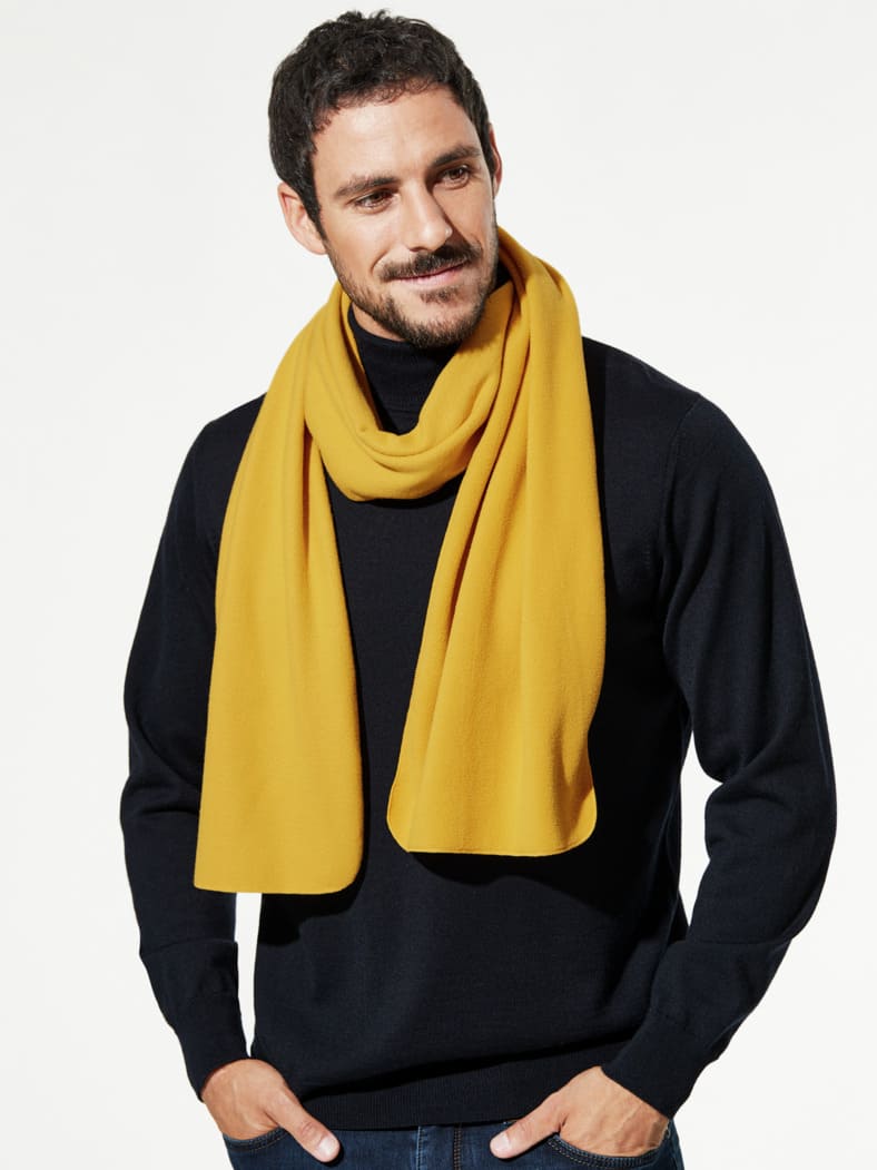 Fleece-Schal Safran