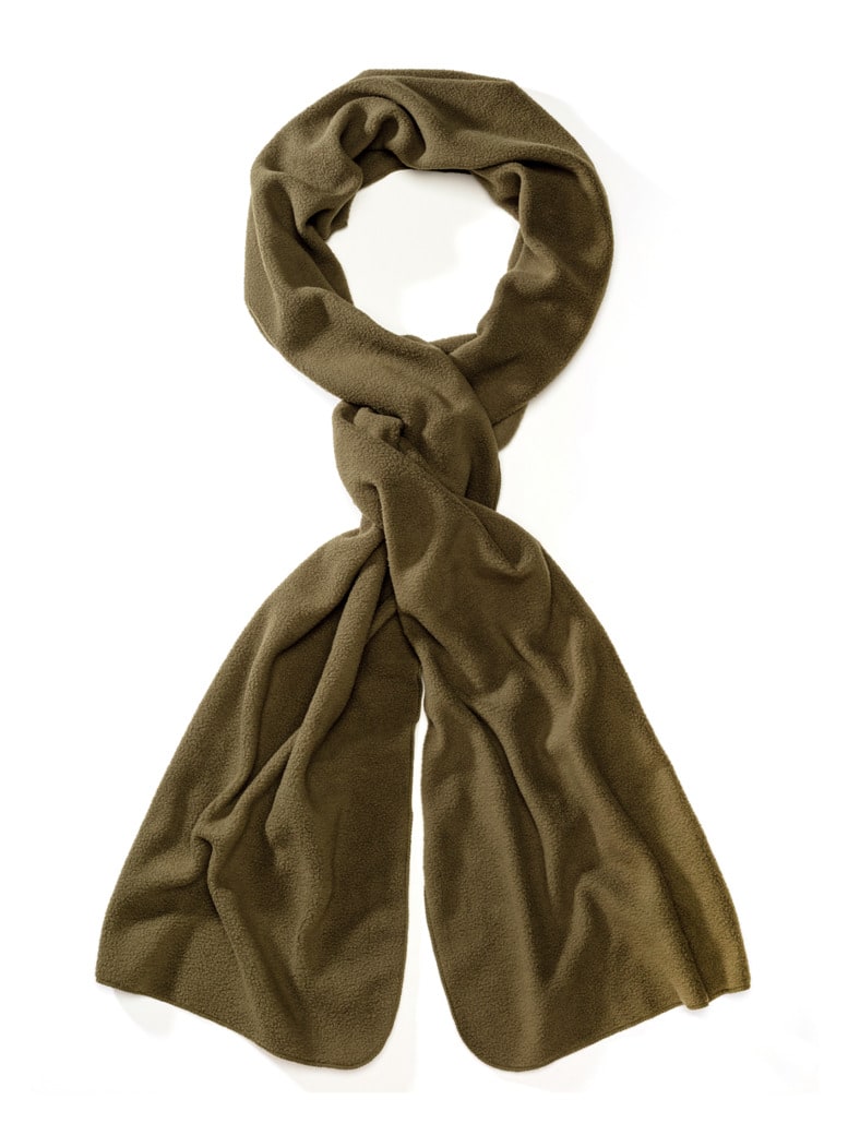 Fleece-Schal Oliv