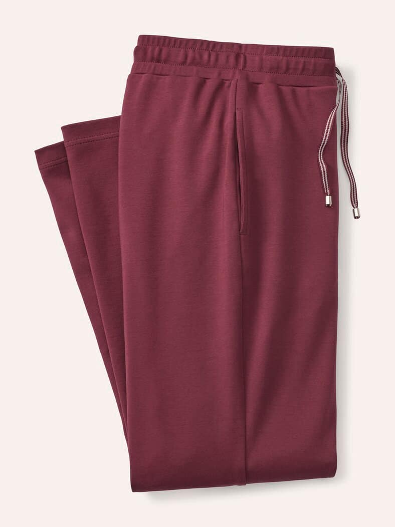 Baumwollstretch Hose Merlot