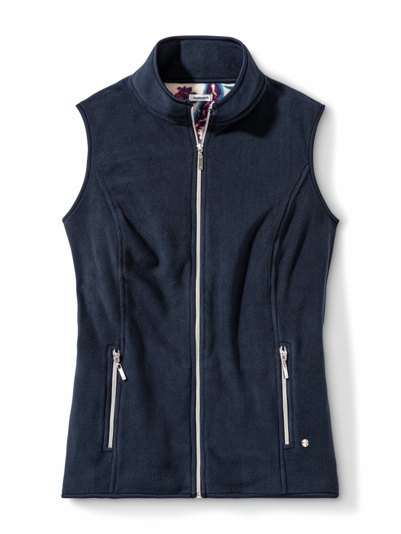 Freizeitweste Thermo-Fleece Marine