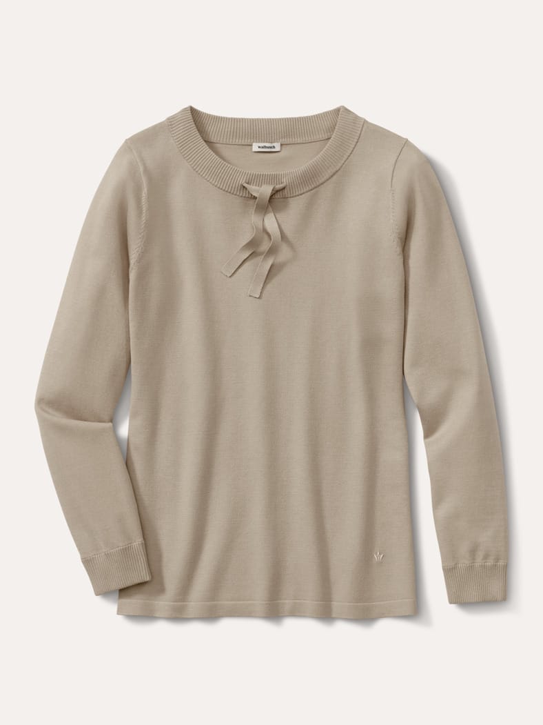 Lounge Strickpullover Natur