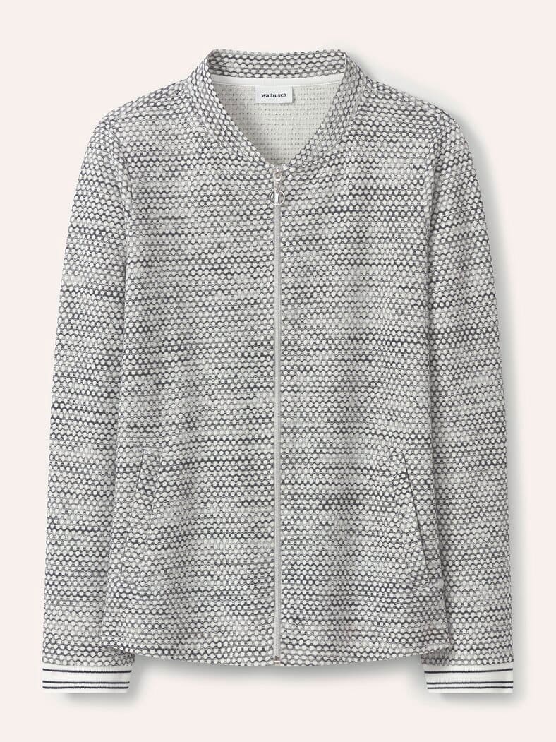 Struktur Jersey Jacke Marine