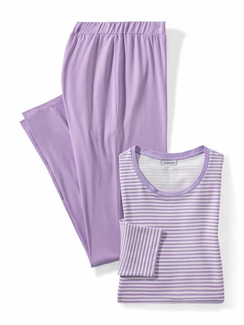 Pyjama Sleep Well Lavendel