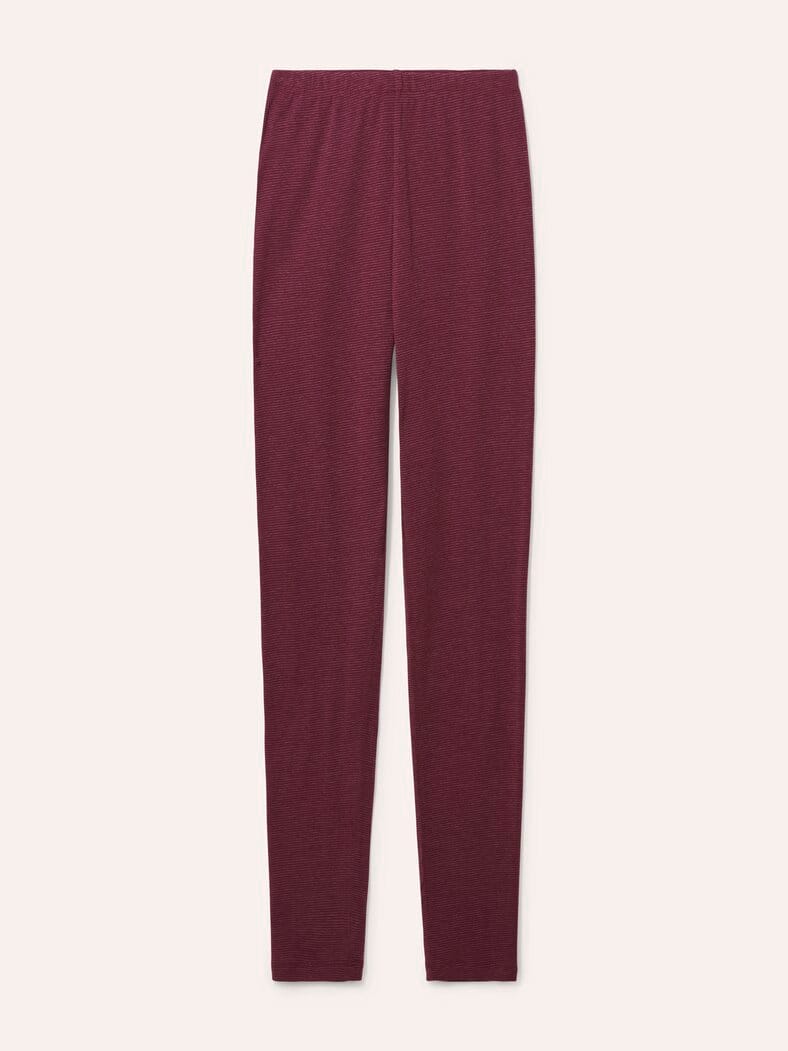 Thermo-Hose Lang Bordeaux gestr.