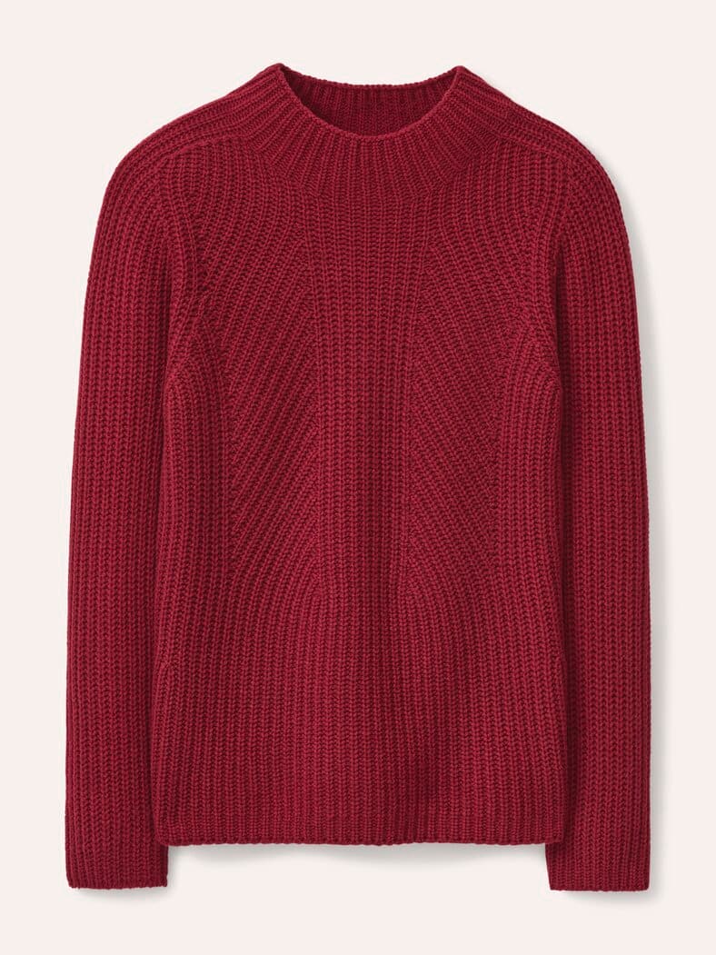 Cashmino Pullover Nahtlos Chianti