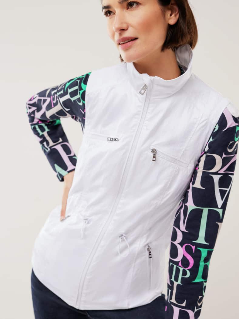 Leichtweste 7 Taschen 2.0 Weiß