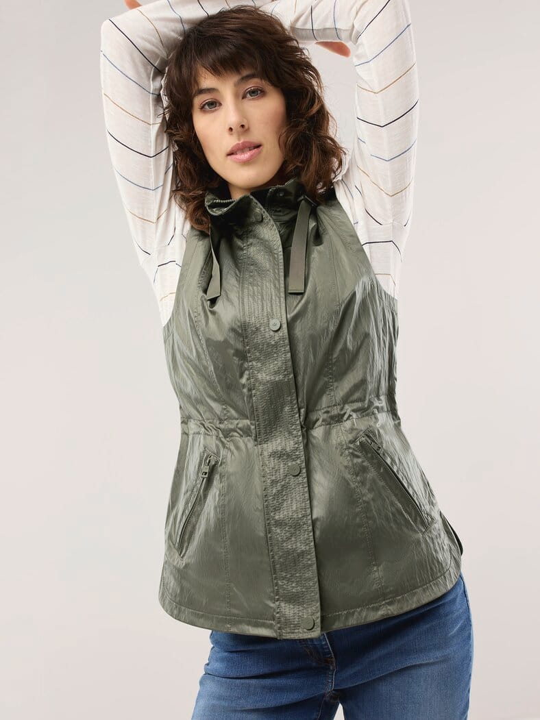 Leichtweste 5 Taschen Khaki