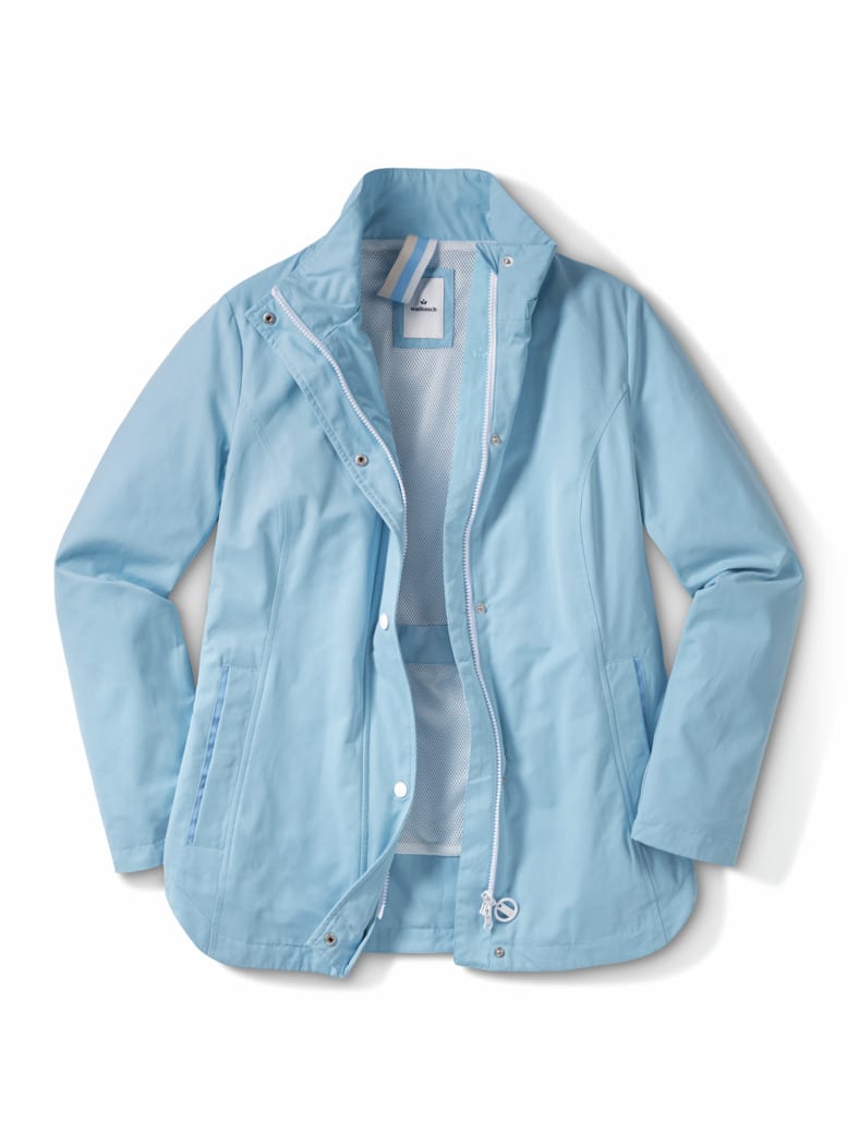 Sommerjacke Baumwolltouch Skyblue