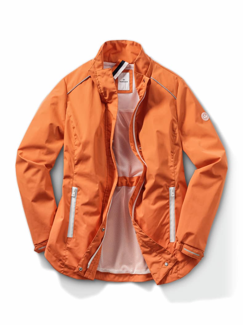 Wetterschutzjacke Pack and Go Dunkelterra