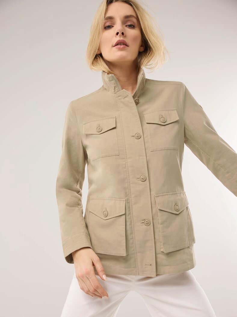 Cotton Fieldjacket Sand