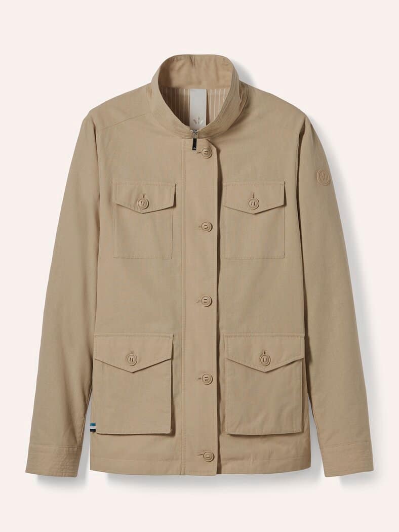 Cotton Fieldjacket Sand