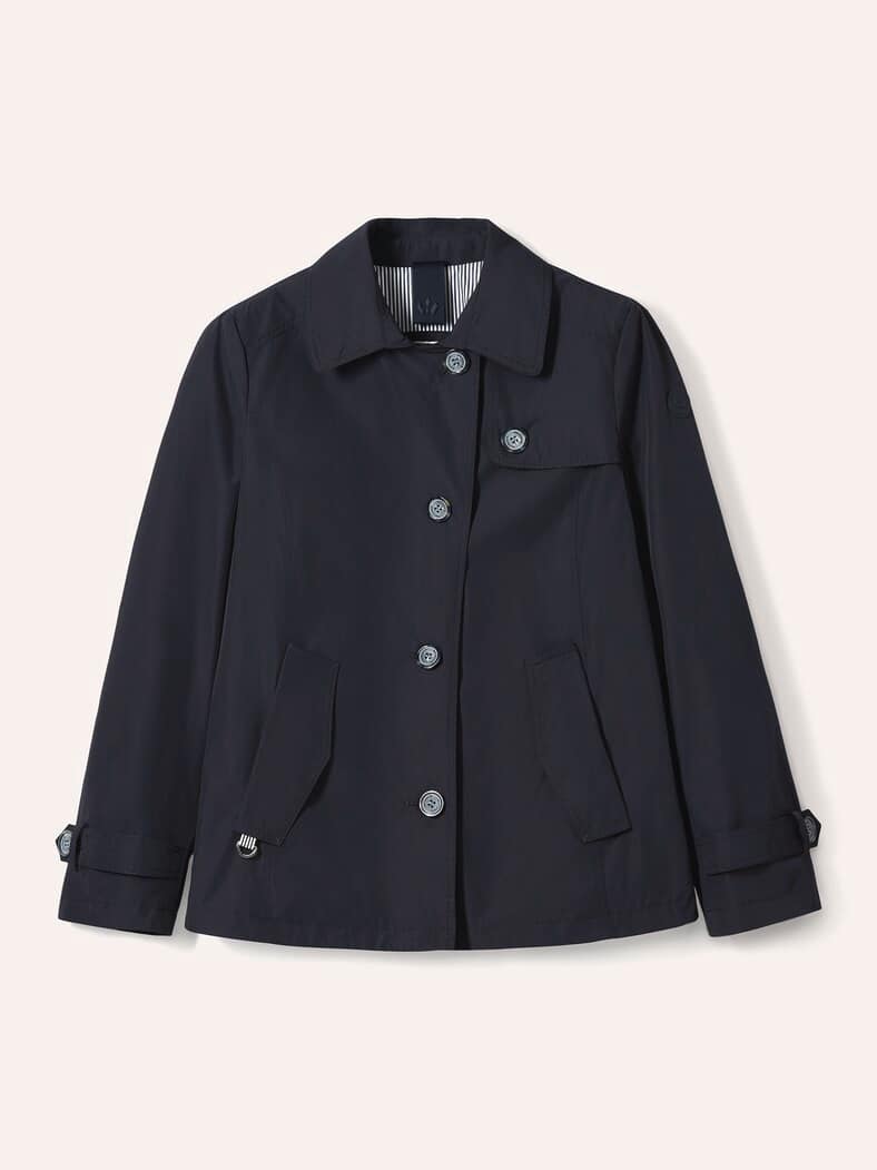 Trenchjacke Nachtblau