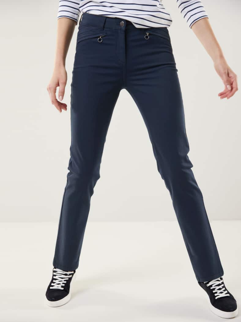 Powerstretch-Baumwollhose Marine