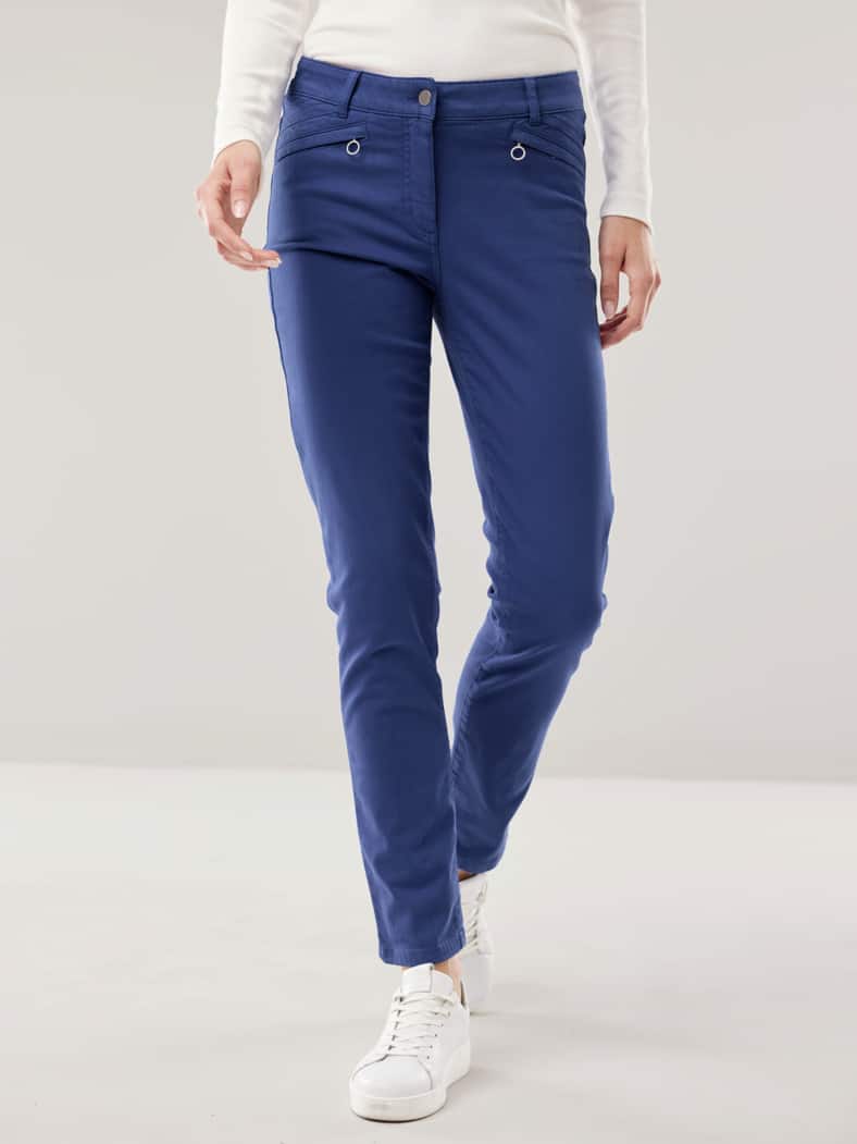 Powerstretch-Baumwollhose Ultramarine