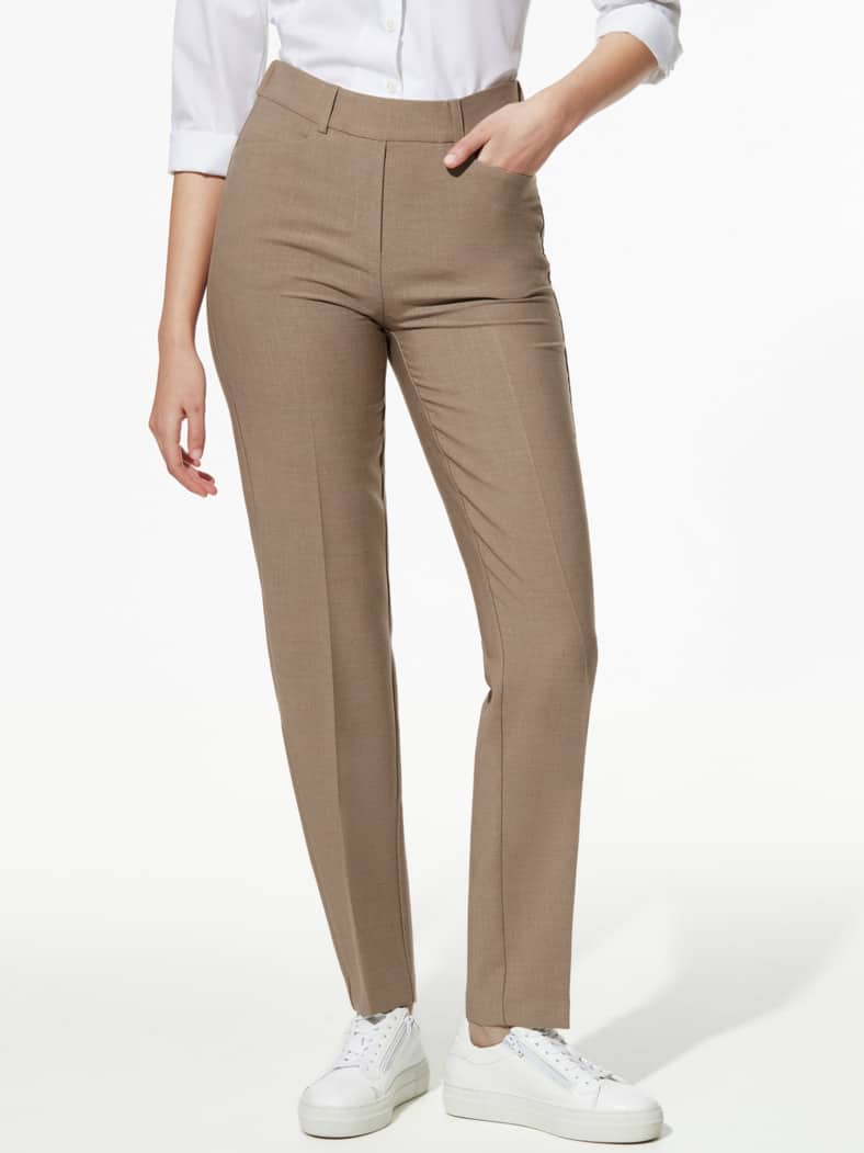 Koffer-Schlupfhose Camel