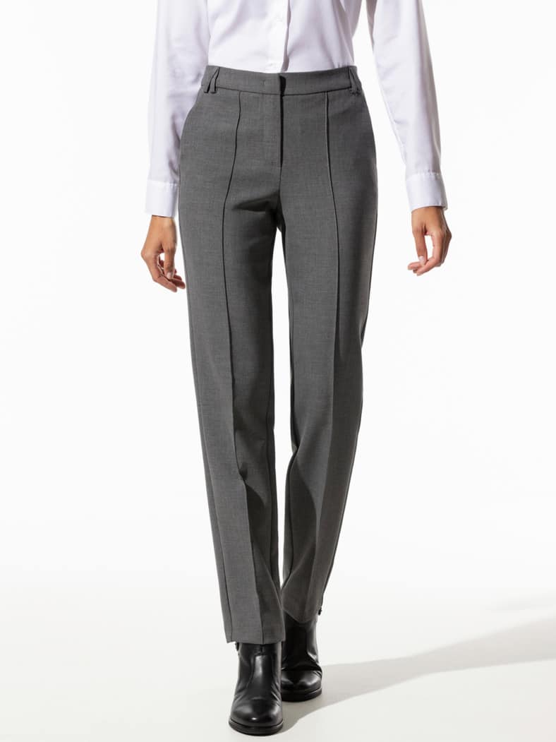 Premium Kofferhose Mittelgrau