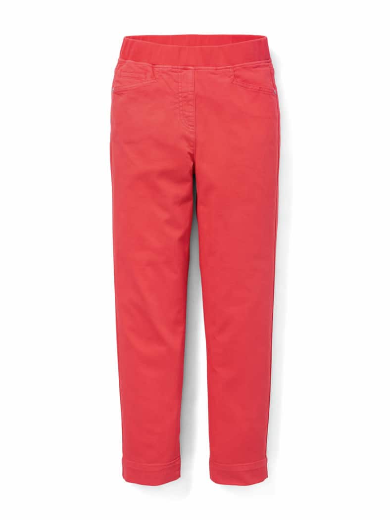 7/8 Dynamic Schlupfjeans Koralle