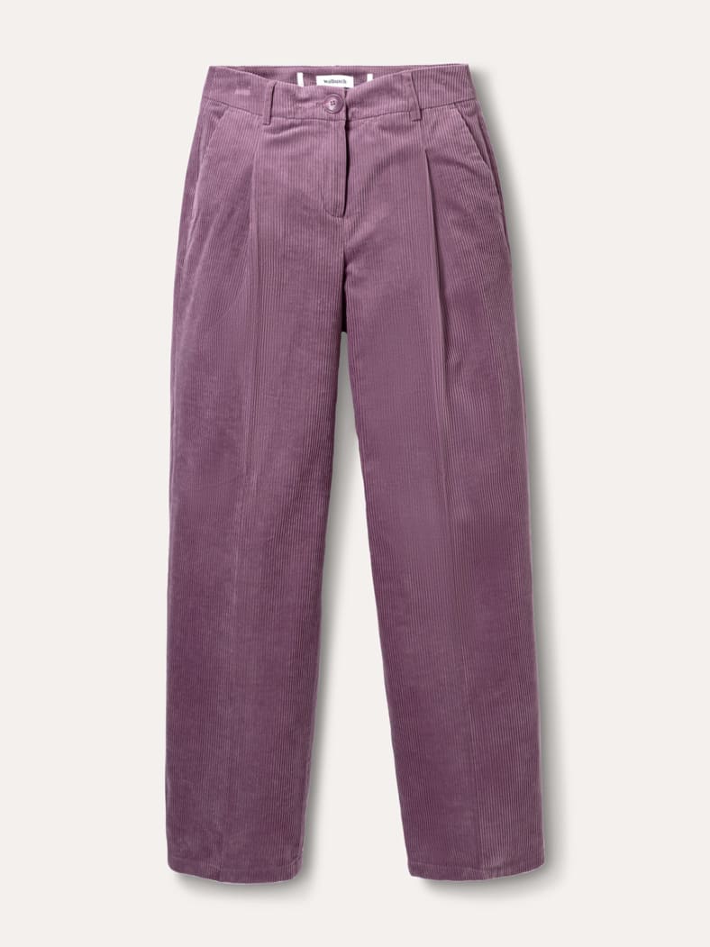 Premium Marlene Cordhose Mauve