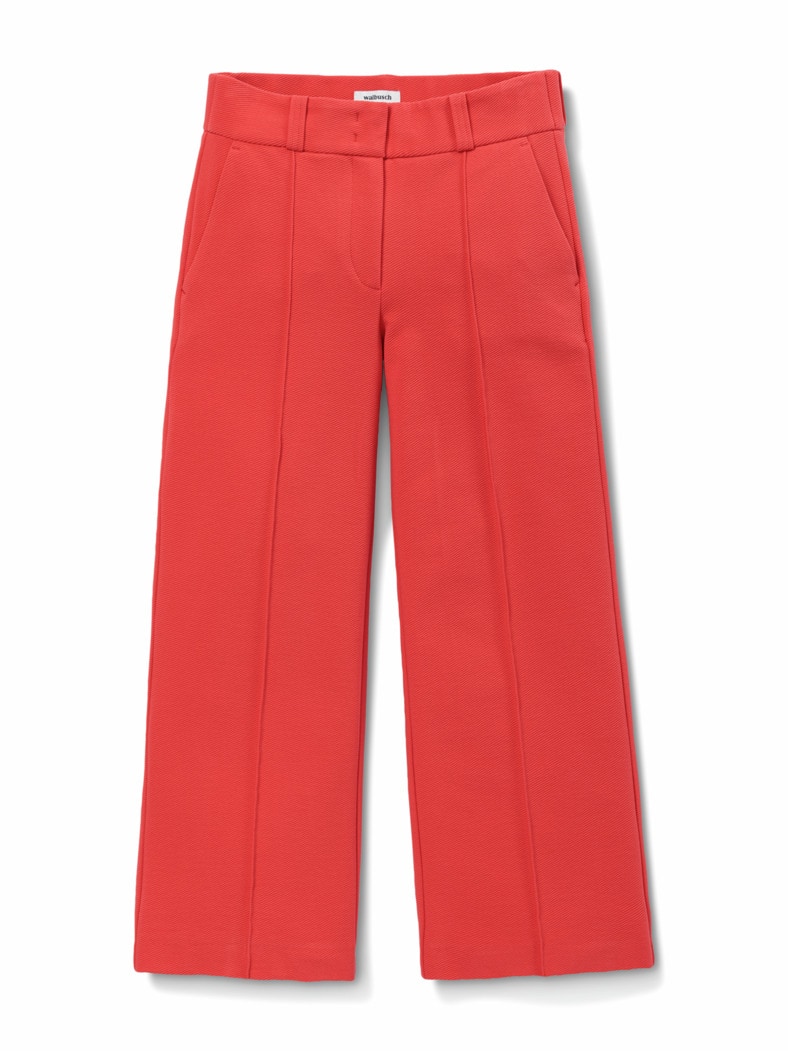 Strukturjersey Culotte Signalrot