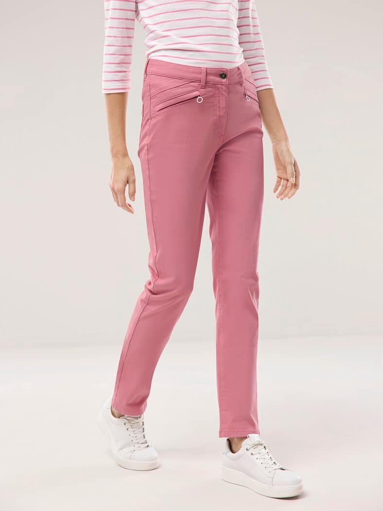 Powerstretch-Baumwollhose Rosenholz