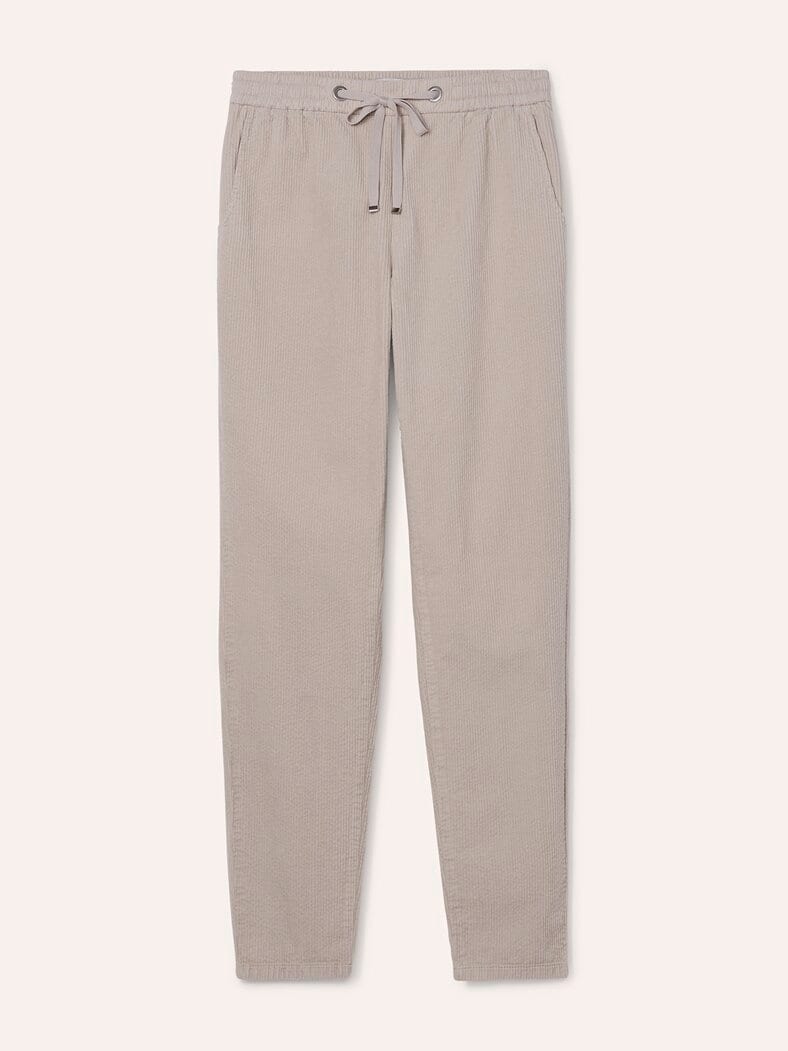 Jogpant aus weichem Cord Soft Sesam