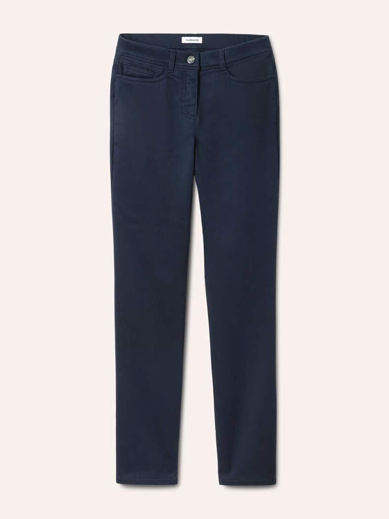 2-in-1-Extraglatt-Thermohose Nachtblau