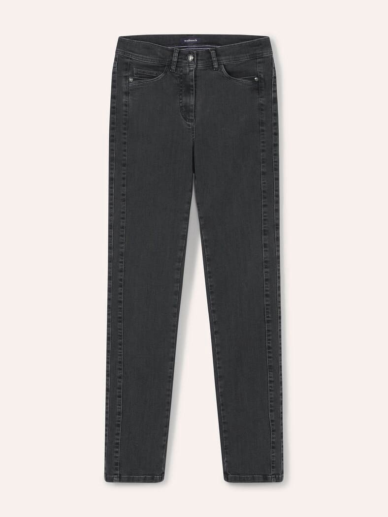 Passform-Jeans Slim Fit Anthrazit