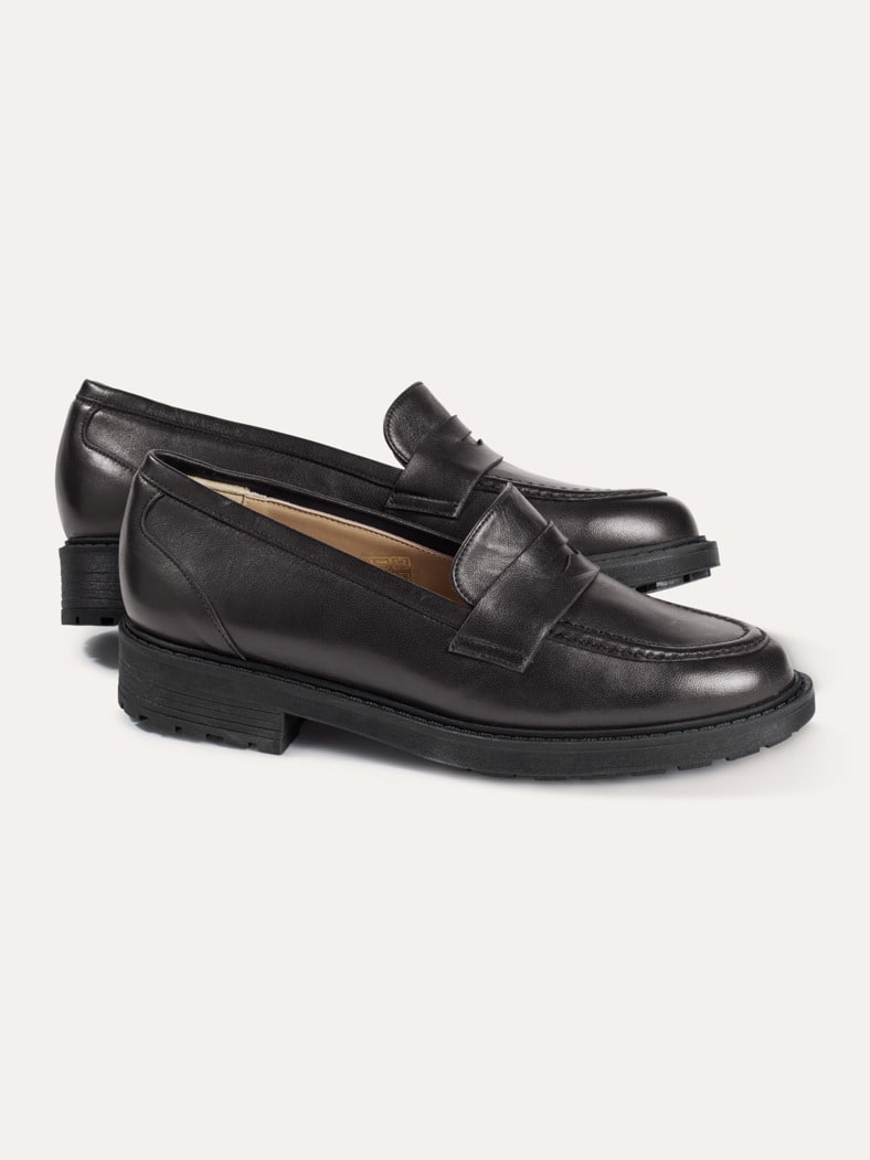 Soft Komfort Loafer Schwarz