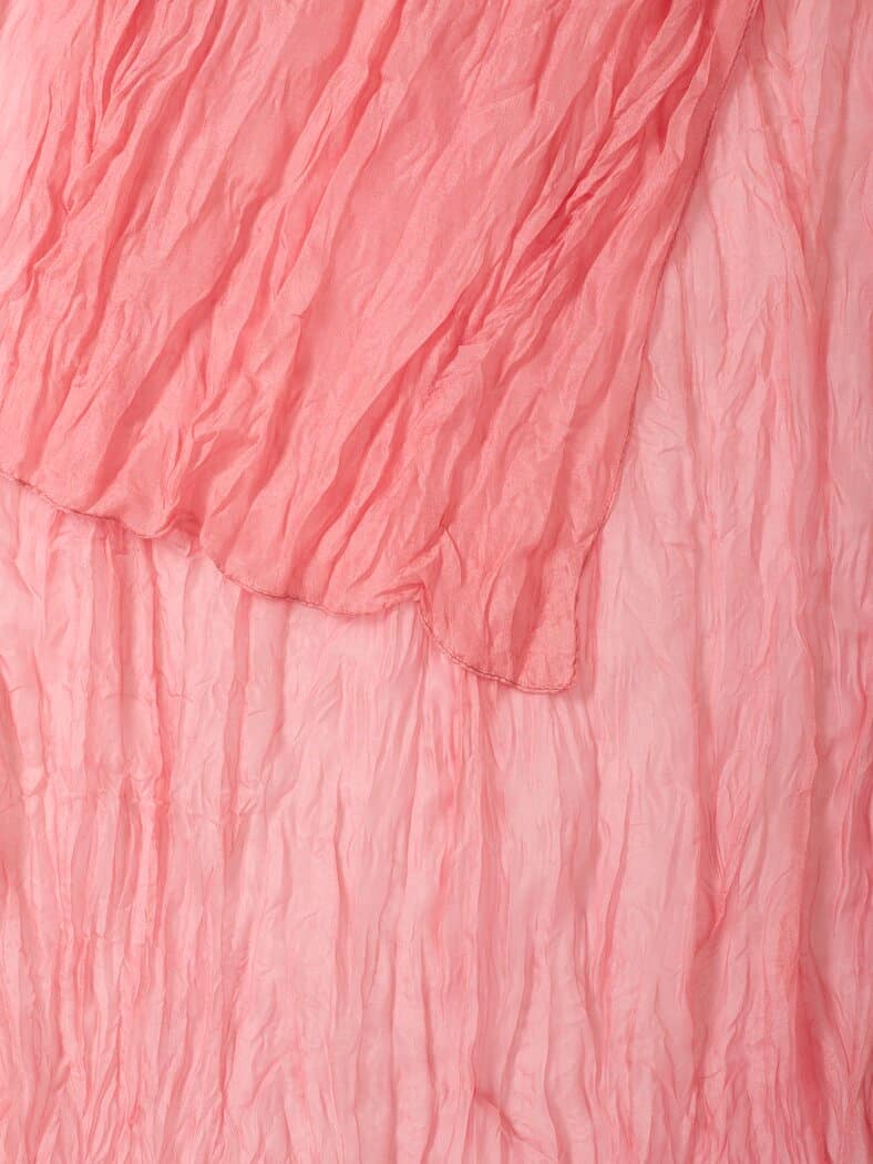 Seidenschal Rosenholz