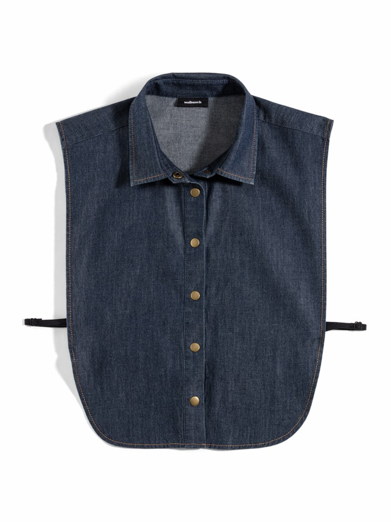 Bluseneinsatz Jeans Dunkelblau