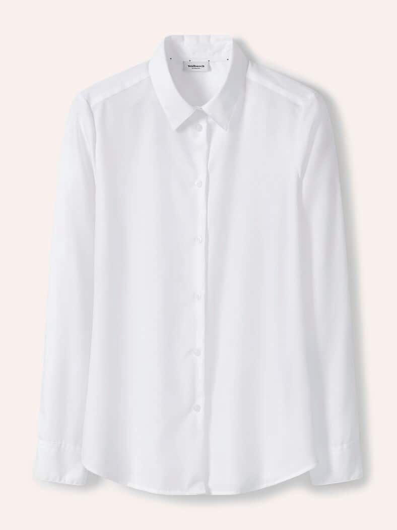 Extraglatt-Hemdbluse Everyday 2.0 Weiß