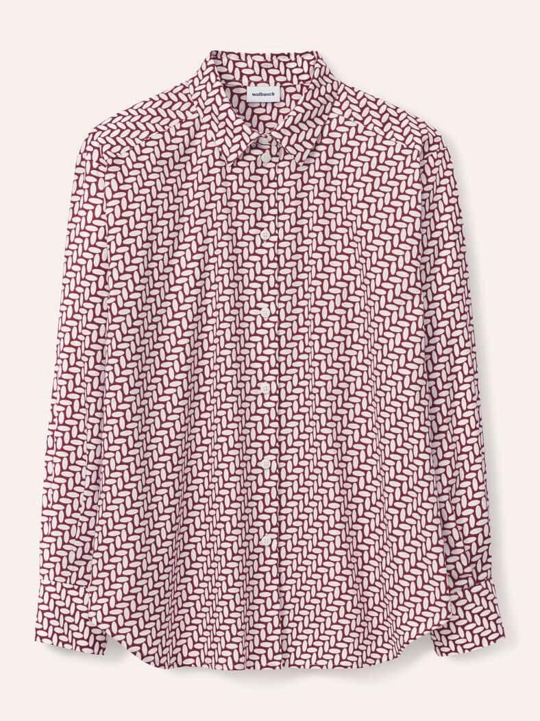 Hemdbluse aus Thermoflanell Dessin Chianti