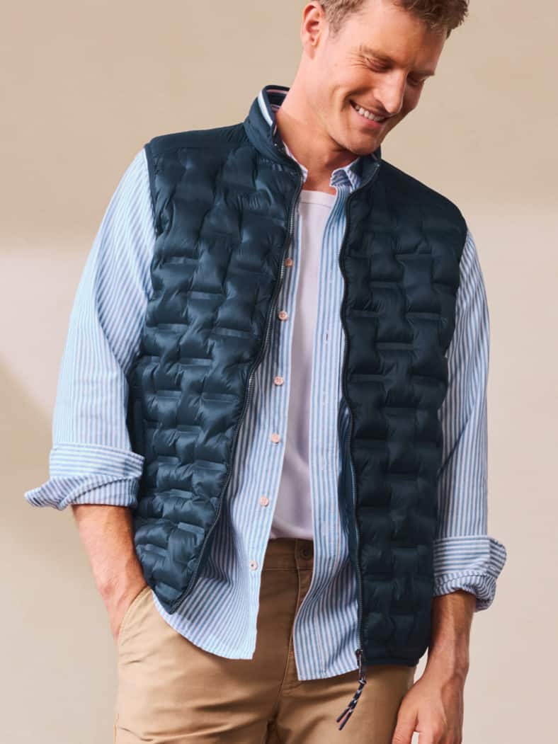 Outfit Klimakammern Leichtweste