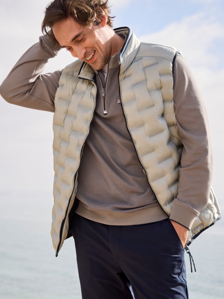 Outfit Klimakammern Leichtweste