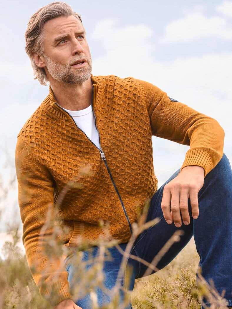 Outfit Premium Baumwoll-Strickjacke