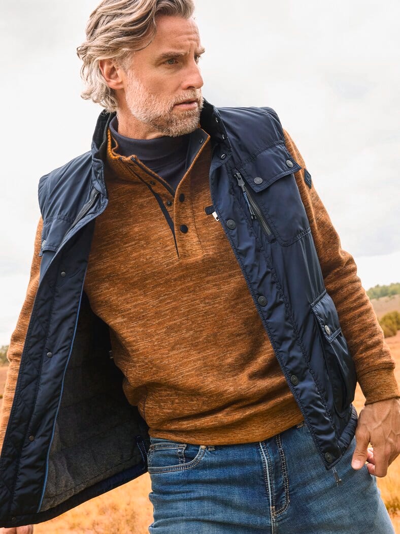 Outfit Alles am Mann Übergangsweste