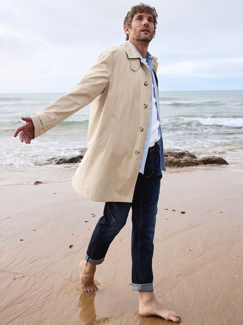 Outfit Baumwoll Mantel 2 in 1