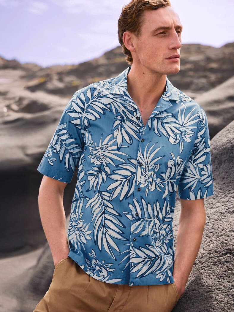 Outfit Leichtes Reverskragen-Hemd